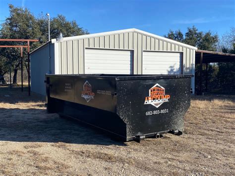 dumpster rental weatherford texas.